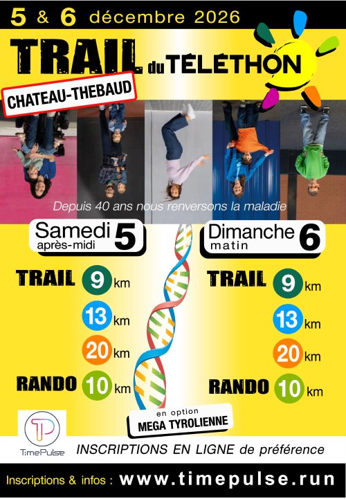Trail du Téléthon - Château-Thébaud